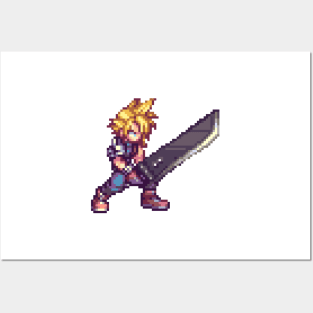 Cloud Custom Sprite Posters and Art